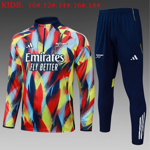 Ninos Sudadera De Training Arsenal 2025/26 Azul Rojo 2